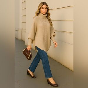 LifeStride Groovy Wedge Shoes Dark Tan Vegan Comfort Pumps 8.5W New In Box